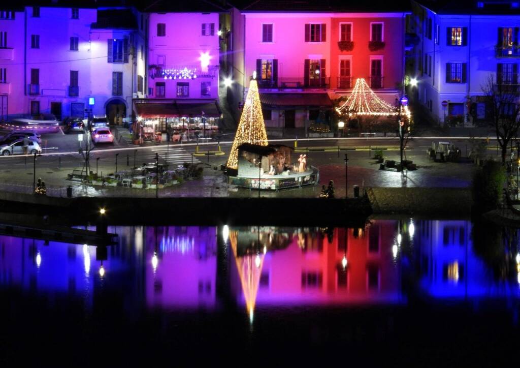 Luci a Natale in provincia di Varese
