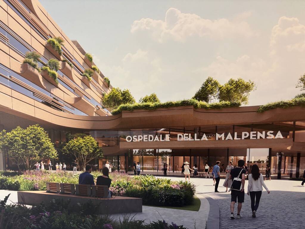 progetto l nuovo ospedale unico Gallarate-Malpensa