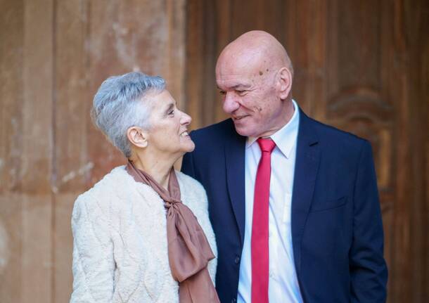 Roberta e Gigi oggi sposi