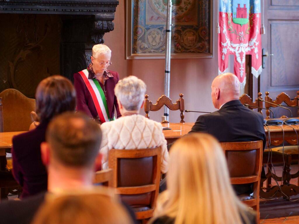 Roberta e Gigi oggi sposi