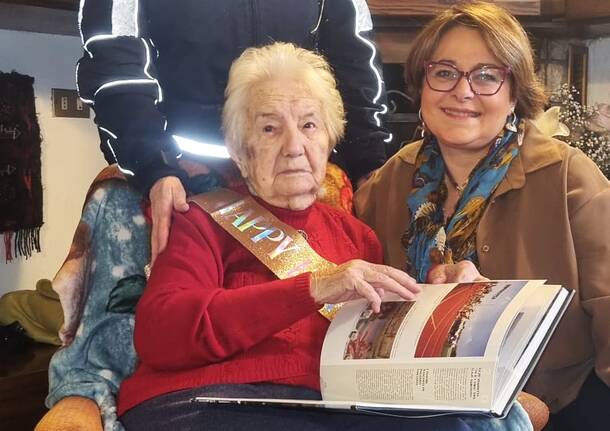 Saronno - 100 anni Carla Lucchini