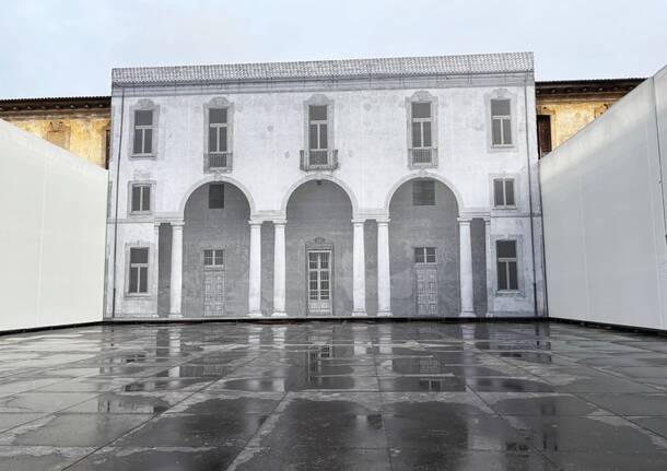 Il nuovo cortile di Palazzo Visconti a Saronno