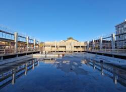 Sopralluogo al cantiere della Piscina di Legnano 