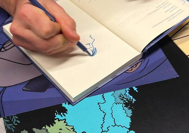 Alessandro Baronciani e i suoi fumetti a Materia