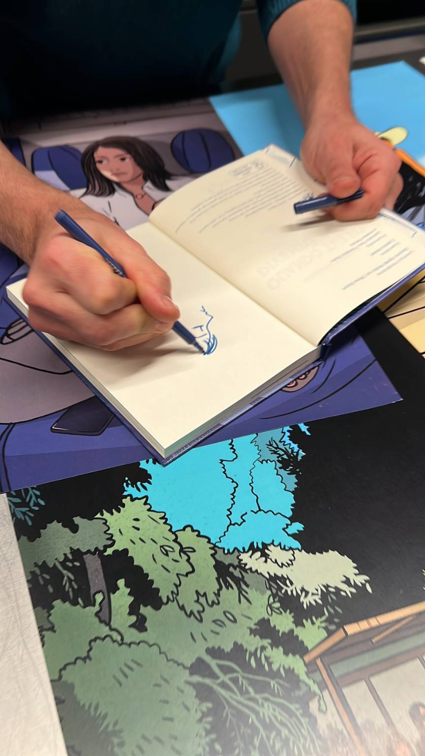 Spiegami con Alessandro Baronciani a Materia Spazio Libero a Varese