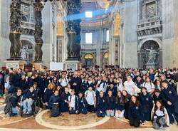 Studenti della scuola S. Ambrogio di Parabiago a Roma per il "Giubileo del Mondo Educativo"