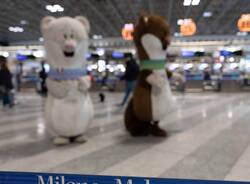 Tina e Milo Olimpiadi a Milano Malpensa