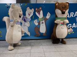 Tina e Milo Olimpiadi a Milano Malpensa