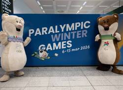 Tina e Milo Olimpiadi a Milano Malpensa