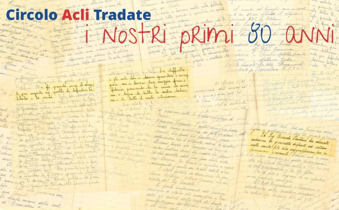 Tradate - Presentato il manifesto per gli 80m anni del Circolo Acli