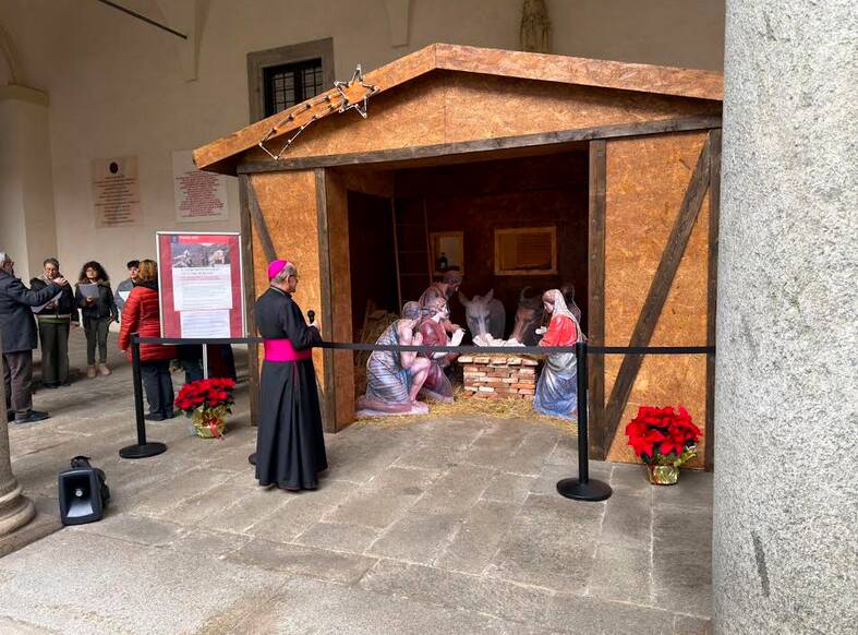 Un pezzetto del Sacro Monte di Varese parte del Natale dei milanesi