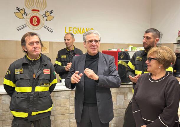 Vigili del Fuoco di Legnano in festa per Santa Barbara 