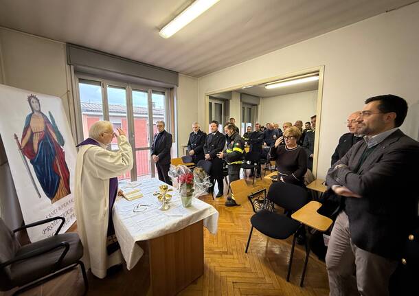 Vigili del Fuoco di Legnano in festa per Santa Barbara