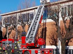 Calcinacci alla scuola Marconi di Bizzozero, varese